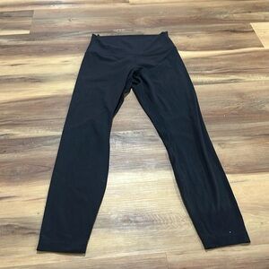 black lululemon leggings size 6 25”